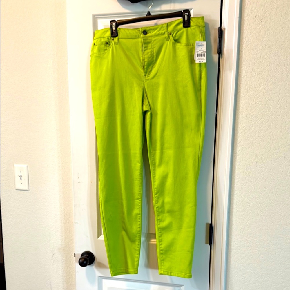 Vibrant Green Skinny Jeans